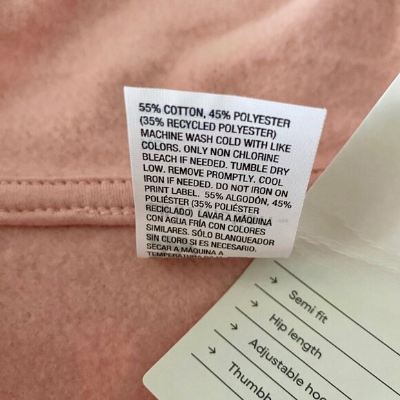 All In Motion Full Zip Pink Hoodie Jacket Women's XS NEW NWT - Picture 11 of 11